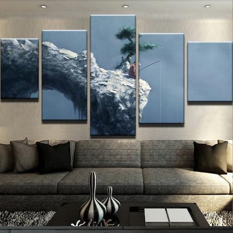 Live To Fish Fishing Canvas Wall Art