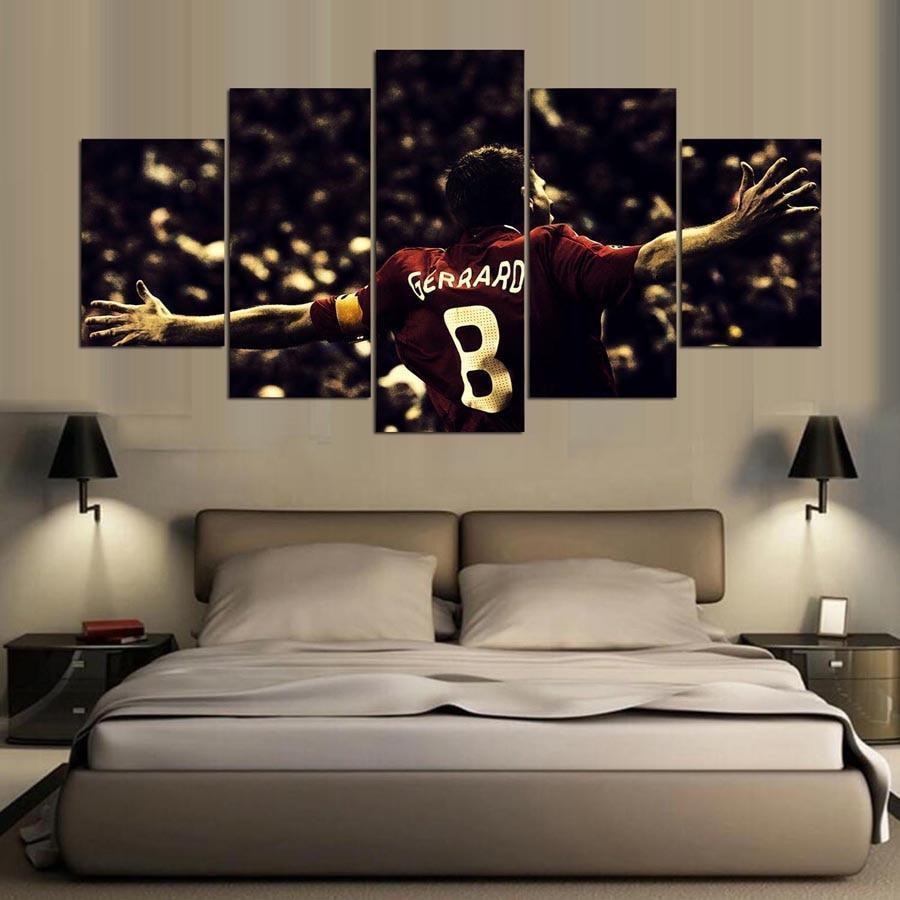 Liverpool Legend Gerrard Sport Canvas Wall Art
