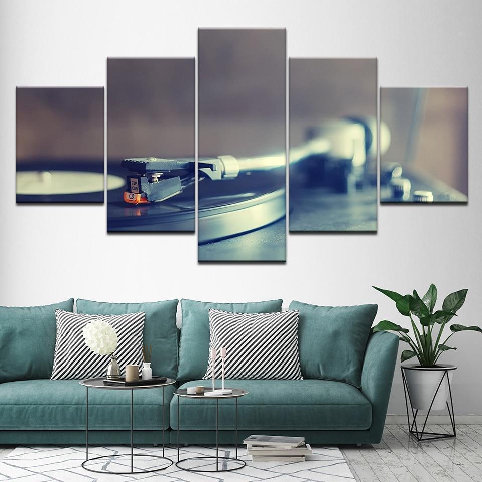Lo-Fi Jazz Hip-Hop Music Canvas Wall Art