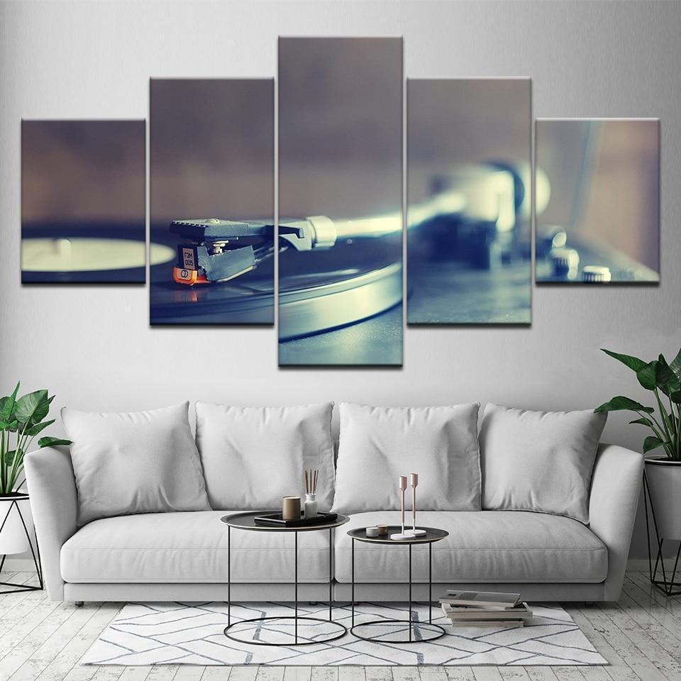 Lo-Fi Jazz Hip-Hop Music Canvas Wall Art