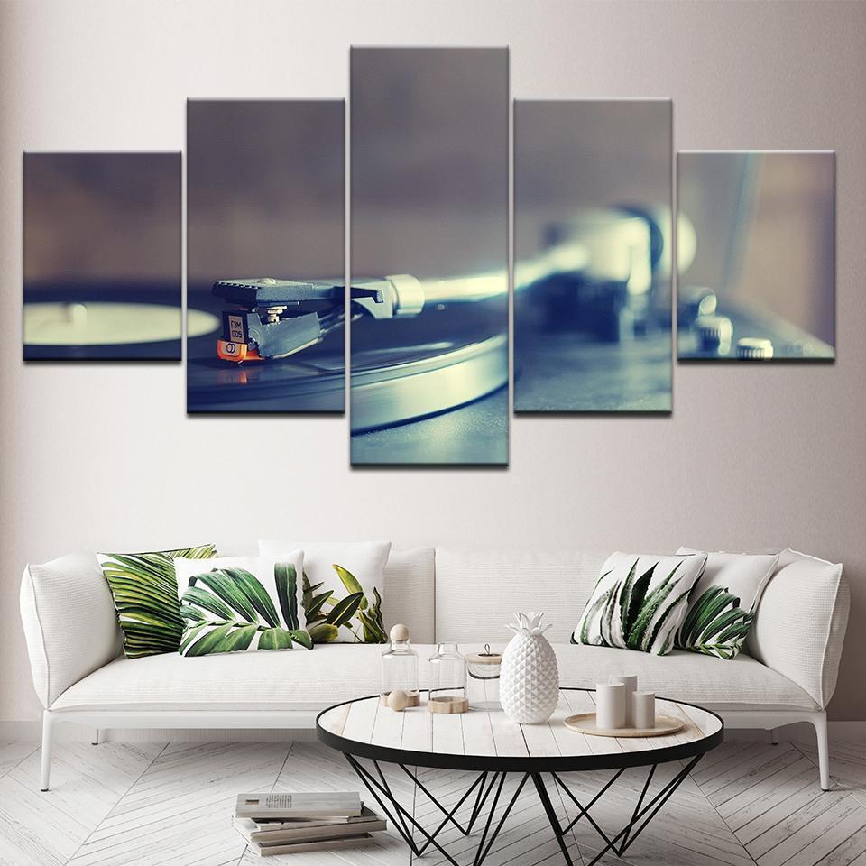Lo-Fi Jazz Hip-Hop Music Canvas Wall Art