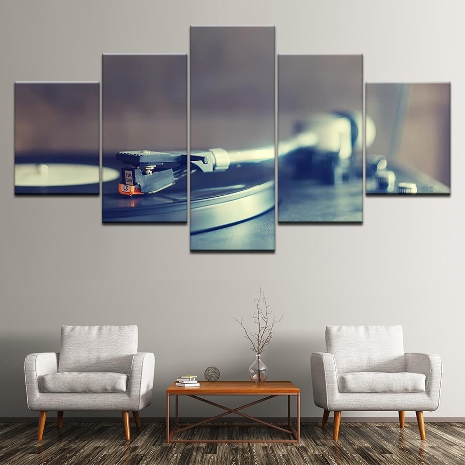 Lo-Fi Jazz Hip-Hop Music Canvas Wall Art