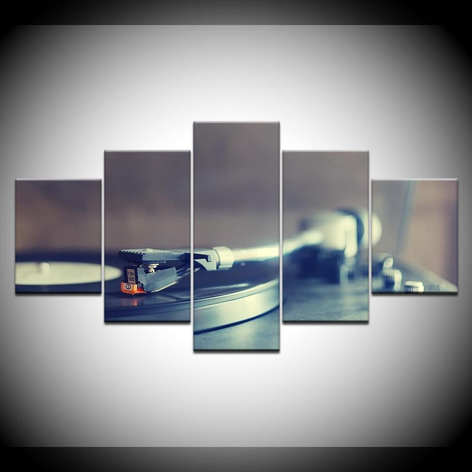Lo-Fi Jazz Hip-Hop Music Canvas Wall Art