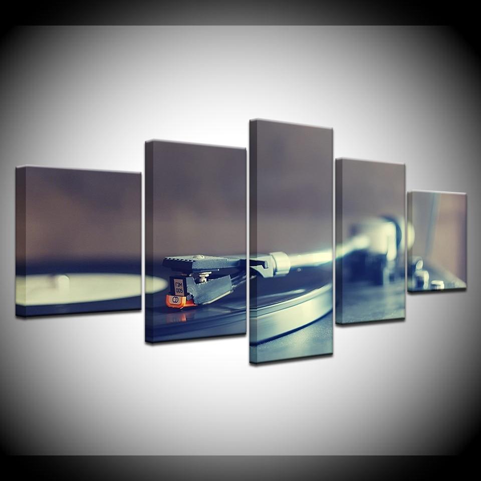 Lo-Fi Jazz Hip-Hop Music Canvas Wall Art