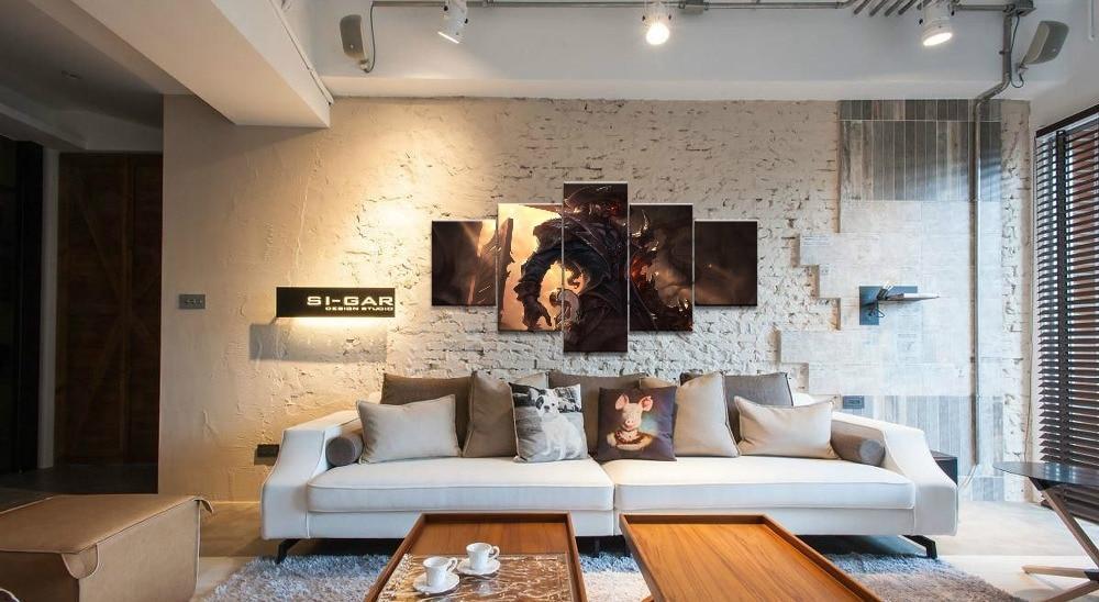 LOL League Of Legends Lucian 2 Gaming Canvas Wall Art