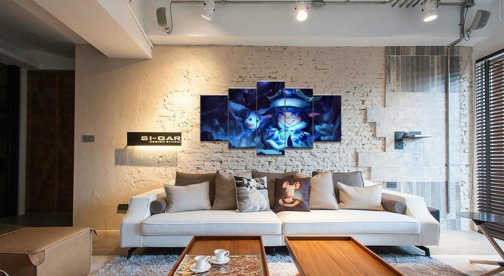LOL League Of Legends Lulu 3 Gaming Canvas Wall Art