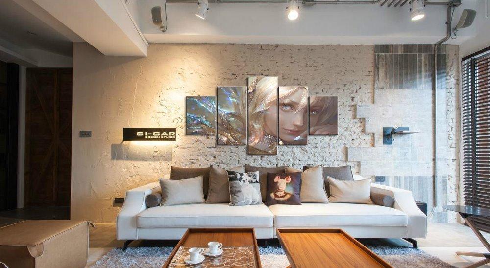 LOL League Of Legends Lux 4 Gaming Canvas Wall Art