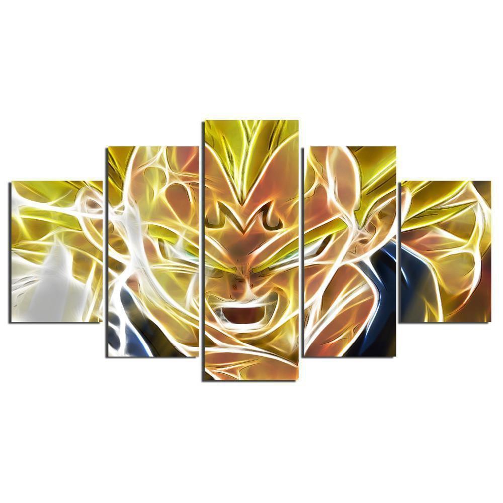 Majin Vegeta Anime Canvas Wall Art