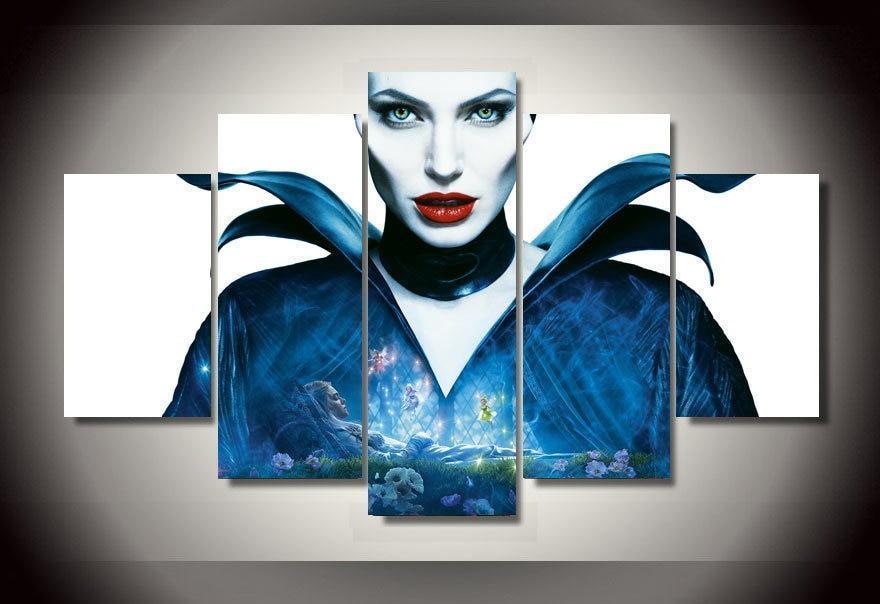 Maleficent Angelina Jolie Movie Canvas Wall Art