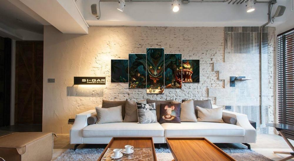 LOL League Of Legends Maokai Gaming Canvas Wall Art