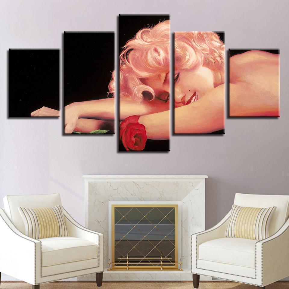 Marilyn Monroe 1 Celebrity Canvas Wall Art
