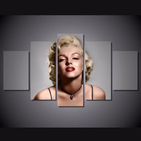 Marilyn Monroe 10 Celebrity Canvas Wall Art