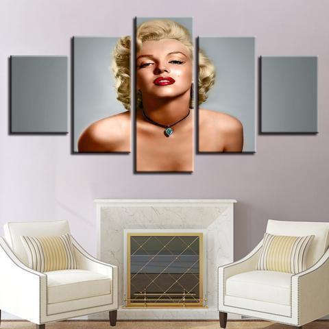 Marilyn Monroe #2 Celebrity Canvas Wall Art