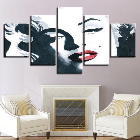 Marilyn Monroe #4 Celebrity Canvas Wall Art