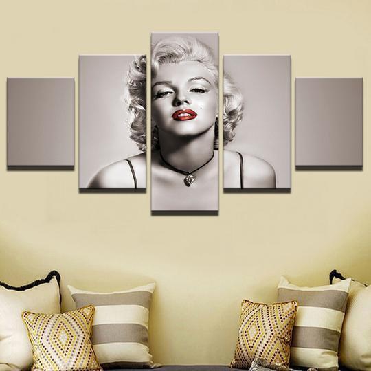 Marilyn Monroe 7 Celebrity Canvas Wall Art