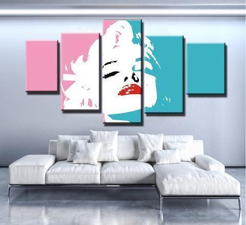 Marilyn Monroe Celebrity Canvas Wall Art