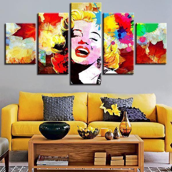 Marilyn Monroe Movie Canvas Wall Art