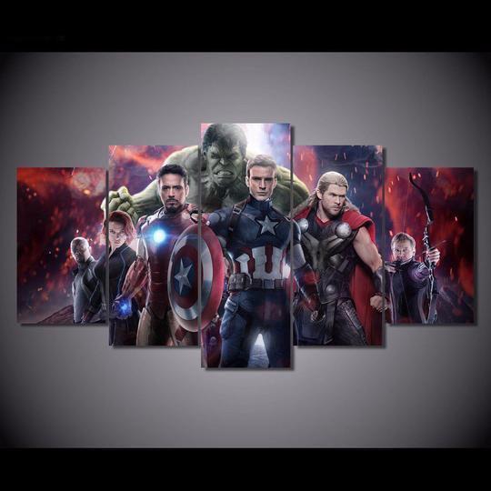Marvel Avengers Marvel Canvas Wall Art
