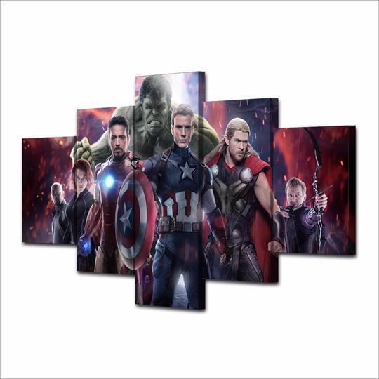 Marvel Avengers Marvel Canvas Wall Art