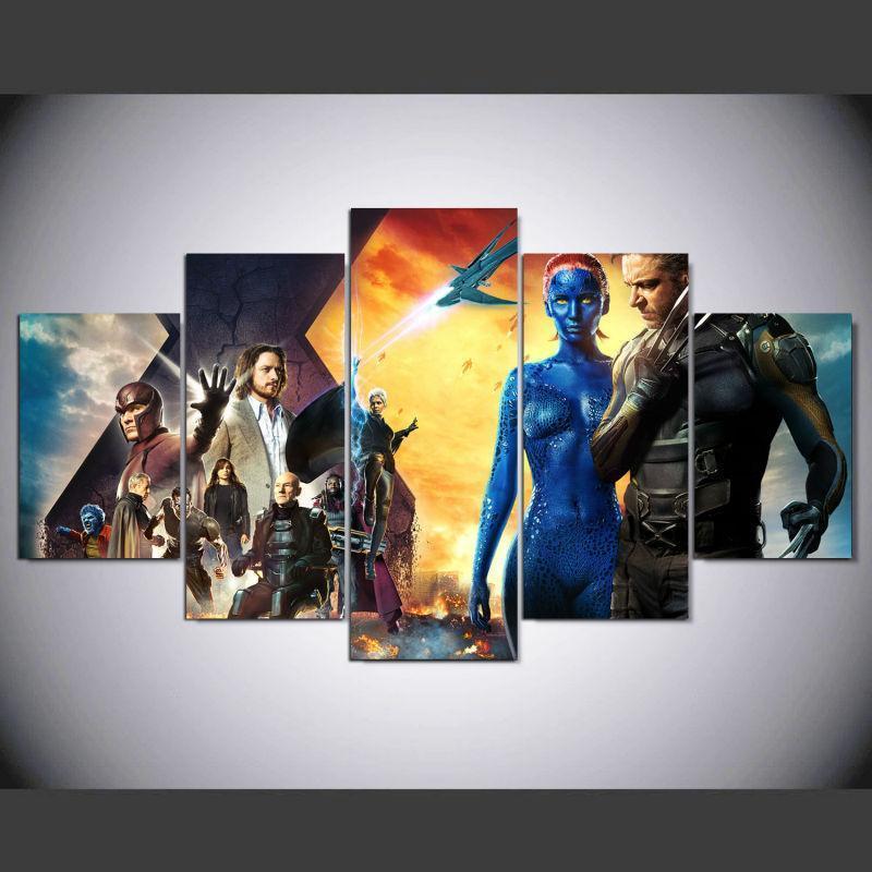 Marvel X-Men Movie Canvas Wall Art