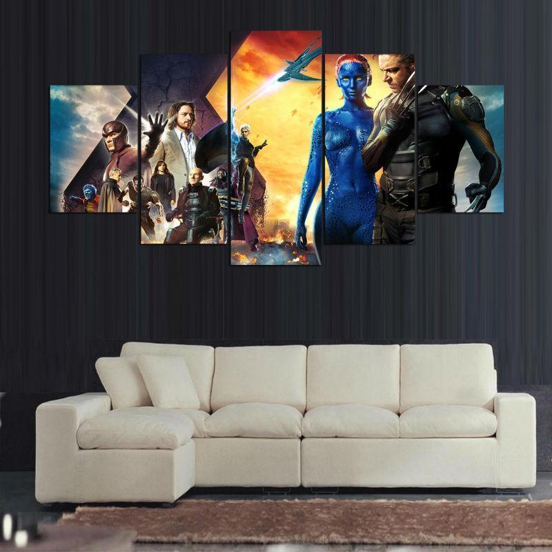 Marvel X-Men Movie Canvas Wall Art