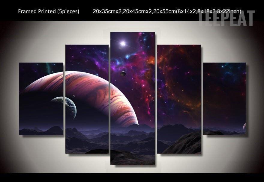 Marvelous Universe Space Canvas Wall Art
