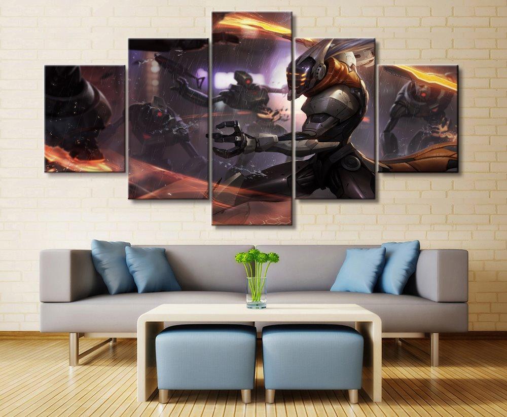 LOL League Of Legends Master Yi Game Canvas Wall Art