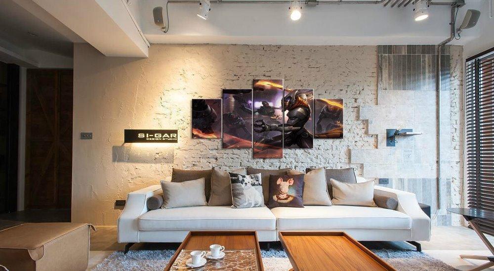 LOL League Of Legends Master Yi Game Canvas Wall Art