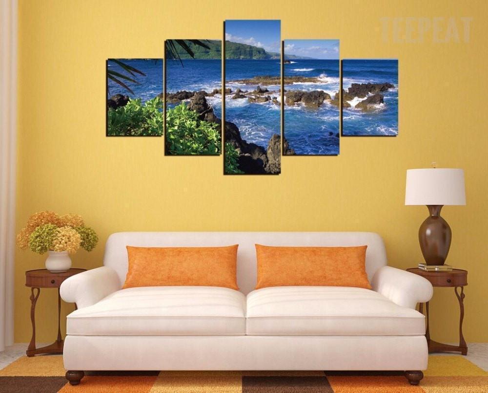 Maui, Hawaii Beach Nature Canvas Wall Art