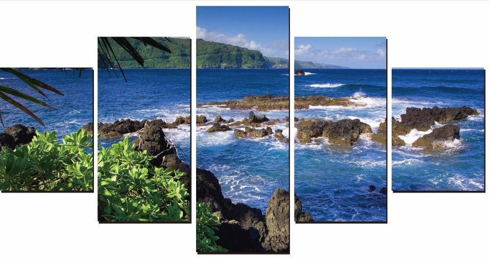 Maui, Hawaii Beach Nature Canvas Wall Art