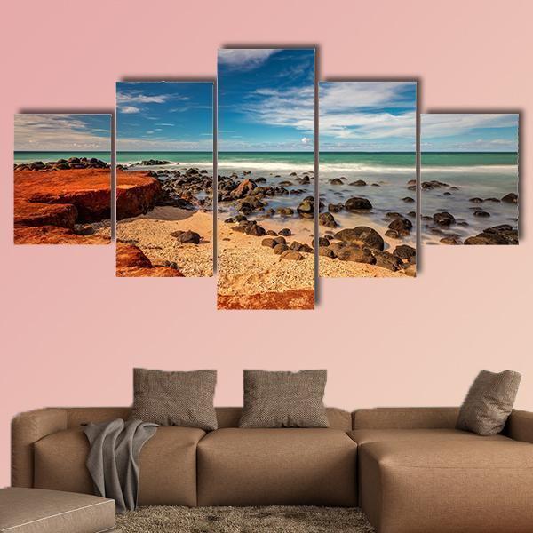 Maui Red Dirt At Baby Beach Nature Canvas Wall Art