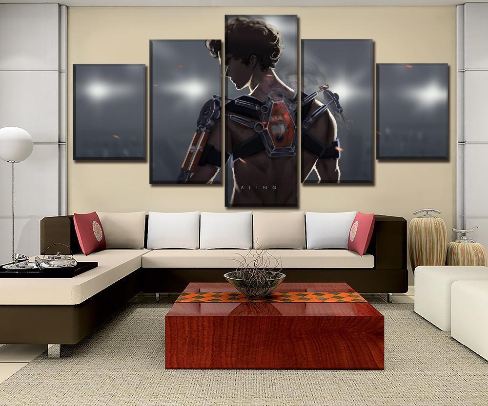 Megalo Box Junk Dog Anime Canvas Wall Art