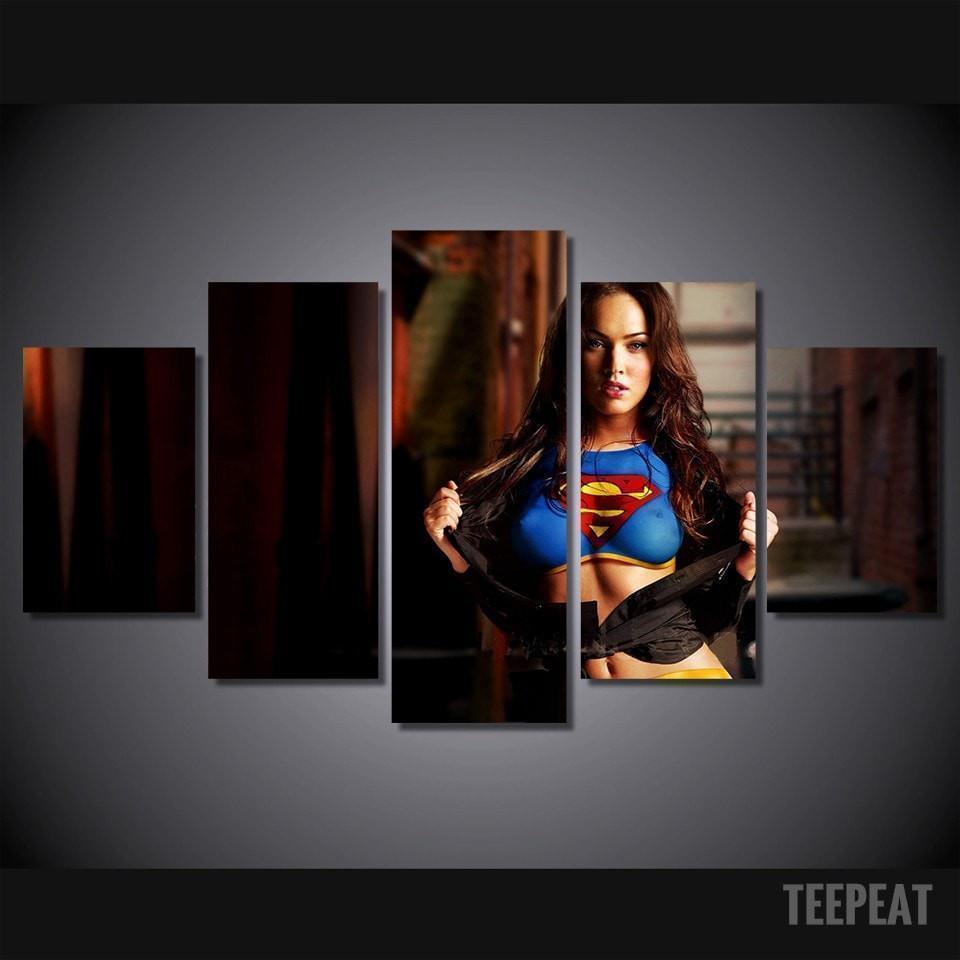 Megan's A Fan Celebrity Canvas Wall Art