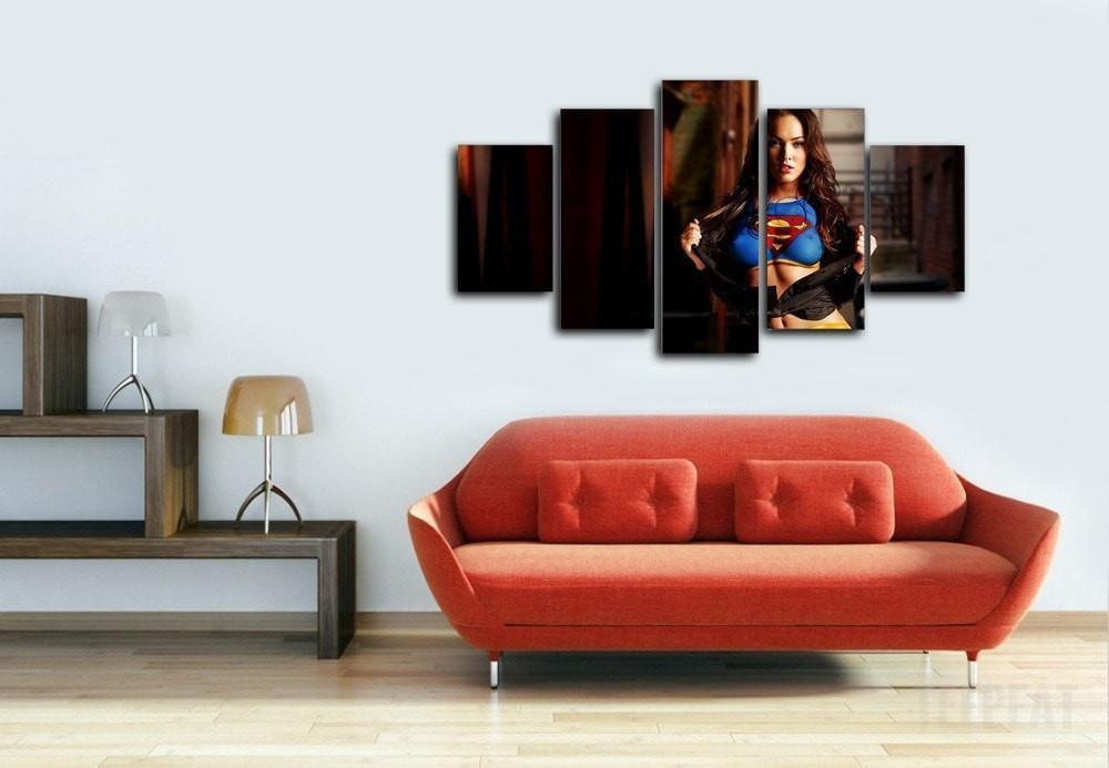 Megan's A Fan Celebrity Canvas Wall Art