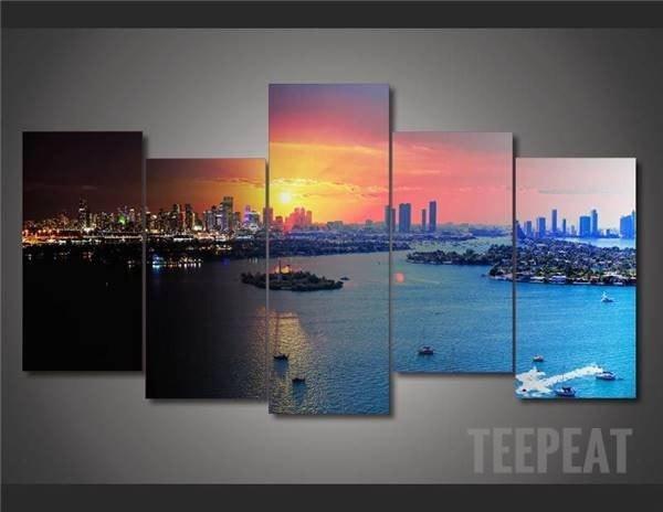 Miami Nature Canvas Wall Art