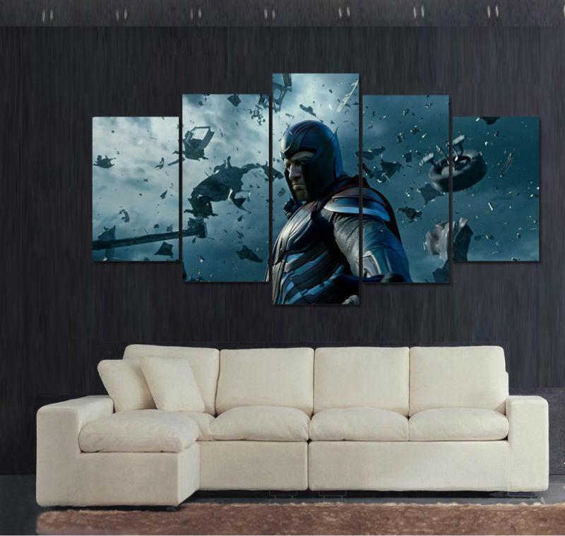 Michael fassbender X-Men Apocalisse Canvas Wall Art