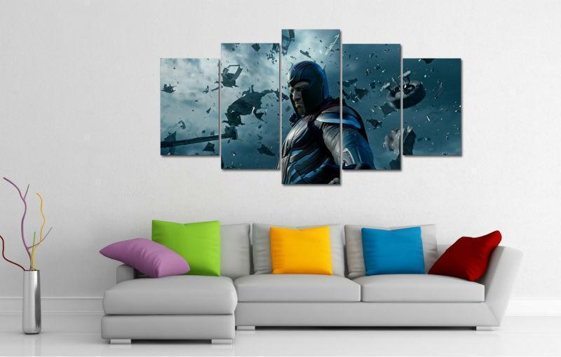 Michael fassbender X-Men Apocalisse Canvas Wall Art