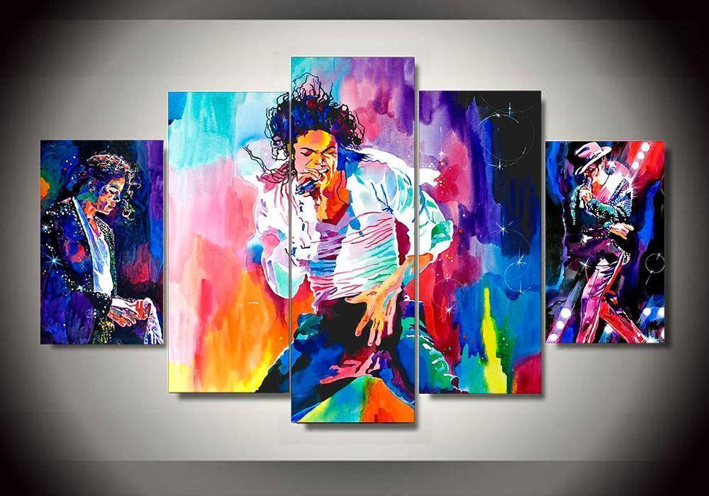 Michael Jackson Forever Celebrity Canvas Wall Art