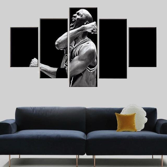 Michael Jordan Motivating Celebrity Canvas Wall Art