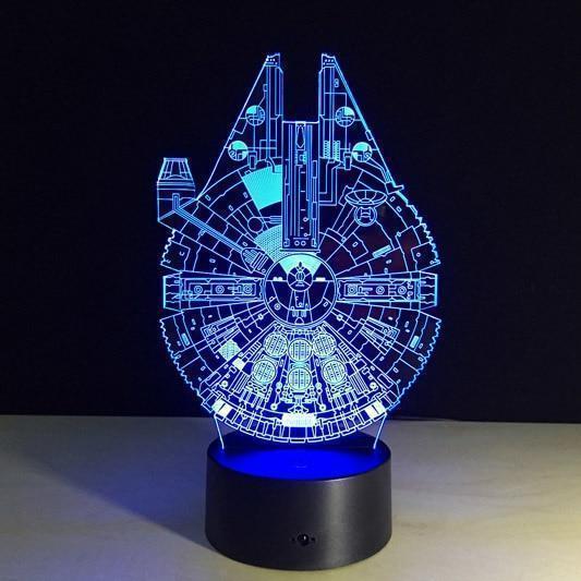 Millennium Falcon Movie Canvas Wall Art