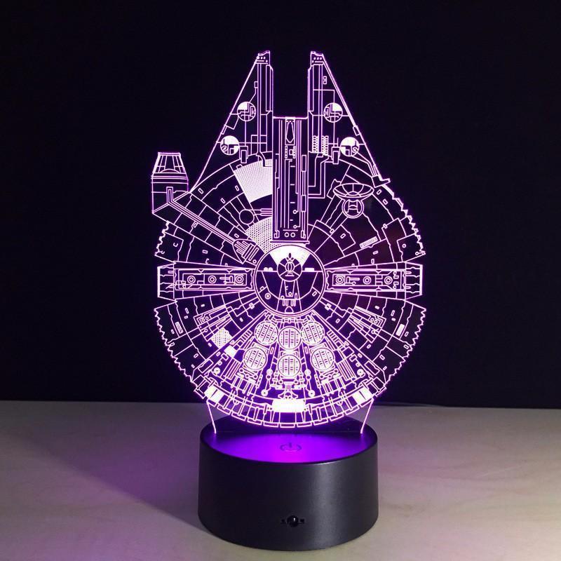 Millennium Falcon Movie Canvas Wall Art