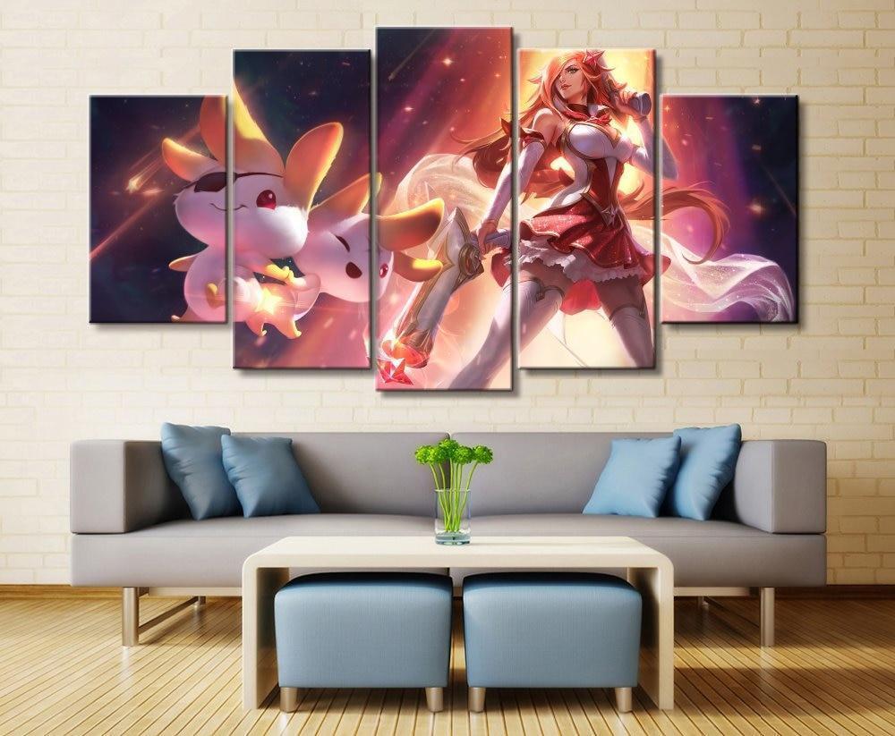 LOL League Of Legends Miss Fortune 2 Gaming Canvas Wall Art