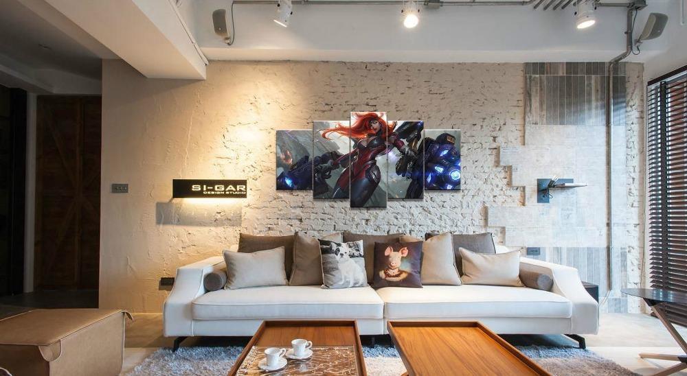LOL League Of Legends Miss Fortune 4 Gaming Canvas Wall Art
