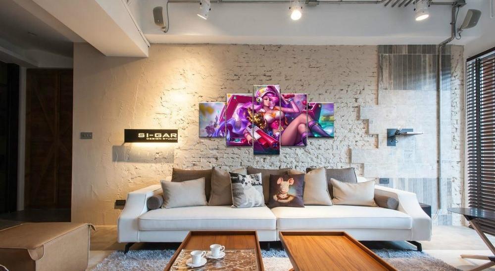 LOL League Of Legends Miss Fortune Gaming Canvas Wall Art
