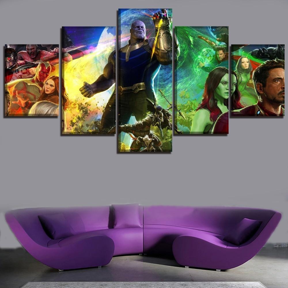 Movie Avengers 3 Infinty War Marvel Canvas Wall Art