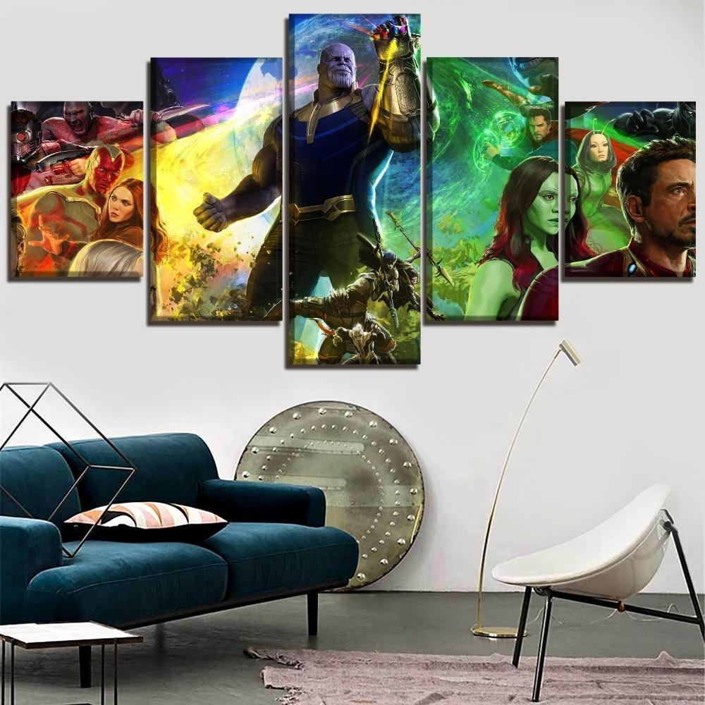 Movie Avengers 3 Infinty War Marvel Canvas Wall Art