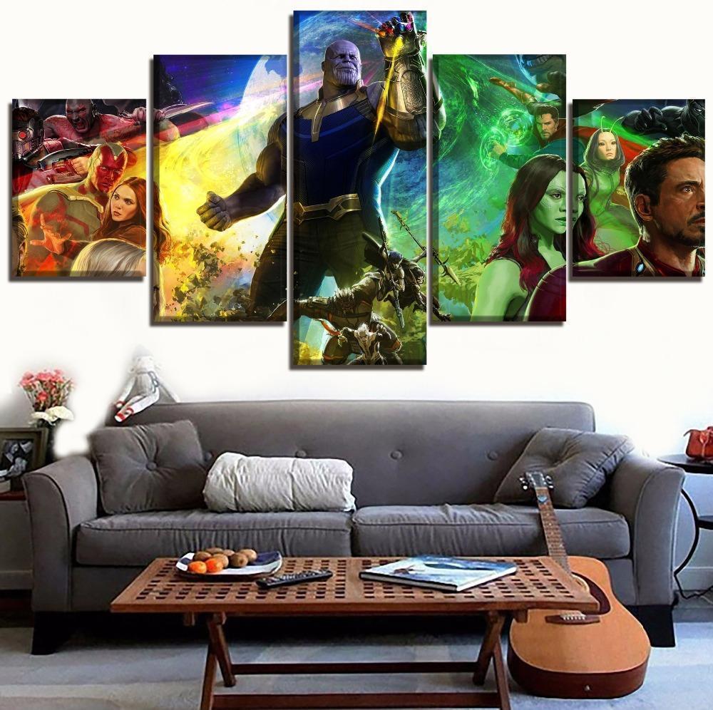 Movie Avengers 3 Infinty War Marvel Canvas Wall Art