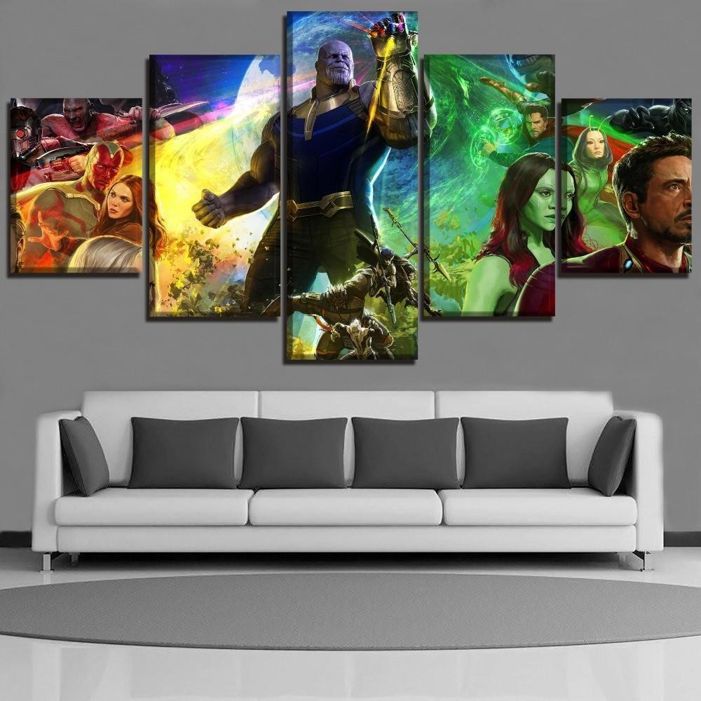Movie Avengers 3 Infinty War Marvel Canvas Wall Art