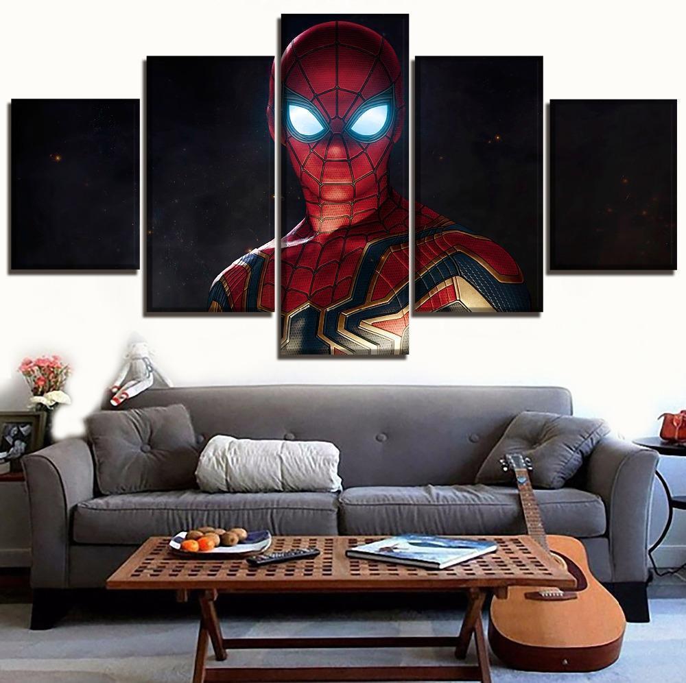 Movie Avengers 3 Superhero Spiderman Marvel Canvas Wall Art