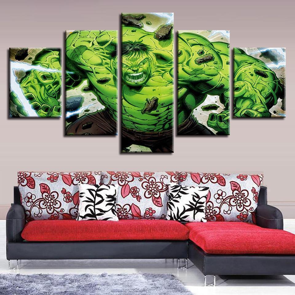 Movie Hulk Marvel Canvas Wall Art